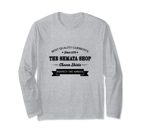 The Shmata Shop Prendas de vestir Logotipo Antiguo Hombres Señoras Niños Manga Larga