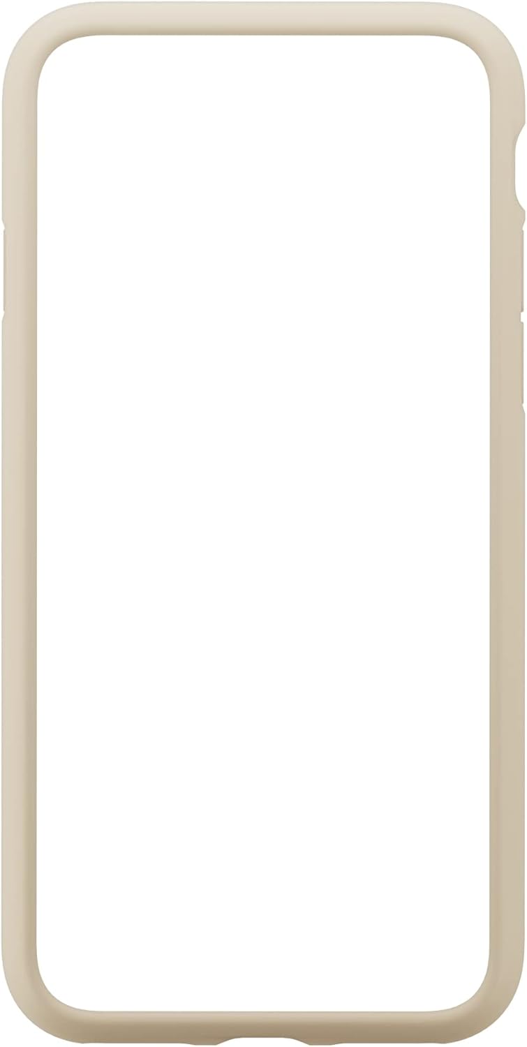 PG-22MBP08BE Slim Silicone Bumper for iPhone SE (3rd and 2nd Generation)/8/7 [Beige]
