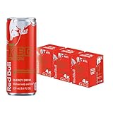 Red Bull Red Edition Energy Drink, Watermelon, with 80mg Caffeine plus Taurine & B Vitamins, 8.4 Fl Oz, Pack of 12 Cans