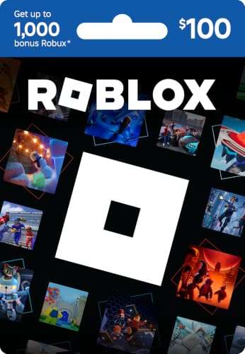 Roblox Physical Gift Card [Includes Free Virtual Item] [Redeem Worldwide] - $100