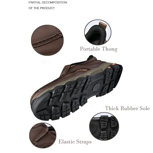 Enjerr Orthopedic Shoes Men, Enjerr Orthopedic Shoes, 2025 New Men's OrthopedicArch Support Comfortable Slip On Loafers4