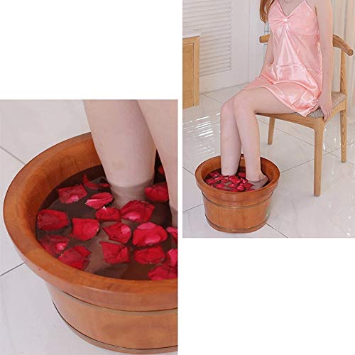 Katzowen Spa para Pies Barril de Madera para Pedicure miniatura 4