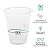 ECO PRODUCTS GreenStripe Clear Compostable 12oz PLA Plastic Cups, Case of 1000, Disposable Renewable Plant-Based Cold Cups, For Cold Drinks & Snacks, BPI Certified, ASTM Compliant. 4