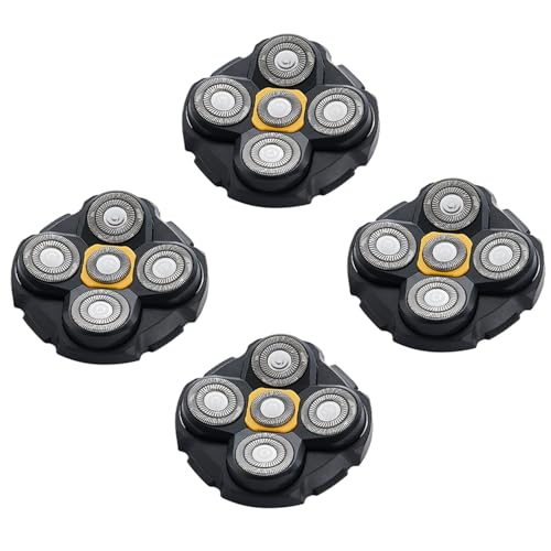 4PCS Shaver Replacement Blades Compatible with MicroTouch Titanium Head
