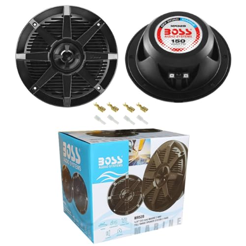 Enceintes Marines Boss Audio MR52B pour équiper votre bateau et piscine