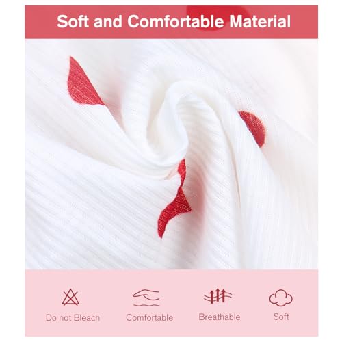 Baby Clothing Newborn Infant Baby Girls Short Sleeve Rompers 1st Birthday Outfits with Headband and Socks for 1-18Months3