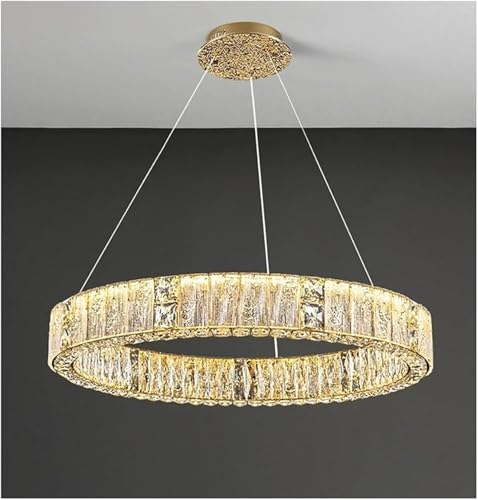 Lustre en cristal de luxe de 80 cm pour éclairer un salon majestueux