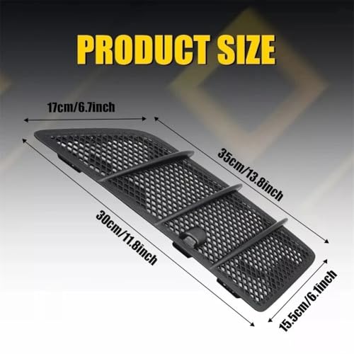 Grille de ventilation capot W164 remplacer grille cassée GL - 5