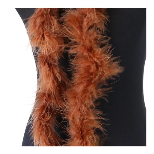 Boa de plumas de 2 metros anticaída para chal y centros de mesa estables