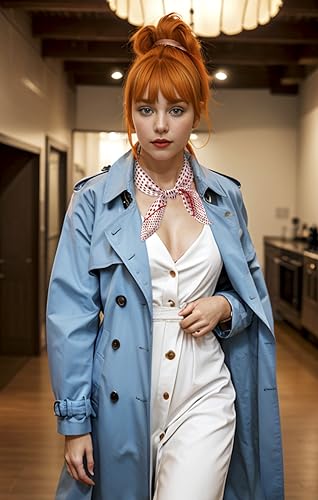 GERINLY Neckerchief Square Scarf Solid Color Accessories for Spring Costume Silk Headband Cosplay Ascot2