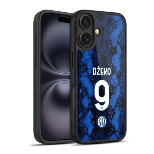 Coque iPhone 16 Inter Milan Edin Dzeko antichoc gel