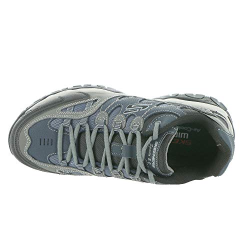 Skechers Men's Skechers Men's Sparta 2.0 Leather and Mesh Lace up Sneaker3