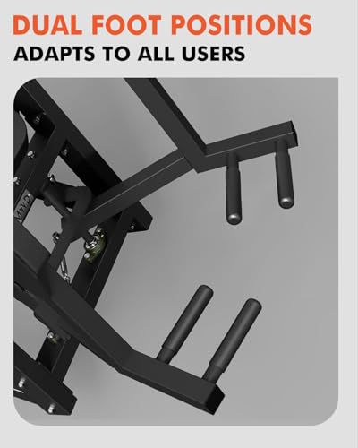 Image of GMWD Hip Abductor Machine, 3D ARC Motion Hip Abductor Machine, 300lbs Capacity Plate Loaded Hip Abduction Machine, Inner and Outer Thigh Machine for Home Gym