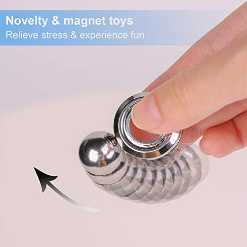 DoDoMagxanadu Orbiter Fidget Toy Orbit Ball Magnetic Toy ADHD Focus Anxiety Relief Anti Depression Toy