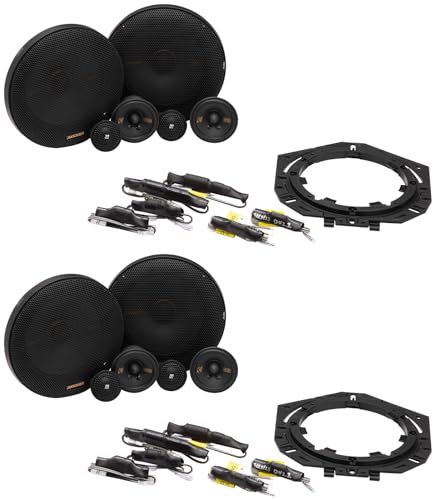 Audiosavings Bundle: (4) Kicker 51KSS365 6.5