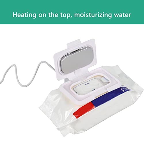 Qsirbc's Baby Portable Diaper Wipe Warmers By Way Of Usb Cable Link To Charger,5V, Perfect For Traveling.(White), Jsq-02 #TOP3