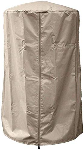 Patio Heater Cover, Rainproof Dustproof Standup Heater Cover with Zipper Closure, Heavy Duty Oxford Cloth Veranda Cover, 61 x 96.5 cm