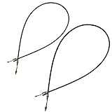 Fin desmontable AB Tools 2 x Cable de Freno de Remolque de Larga Vida para Alko Sistemas de Revestimiento Exterior Desmontable 1620 mm