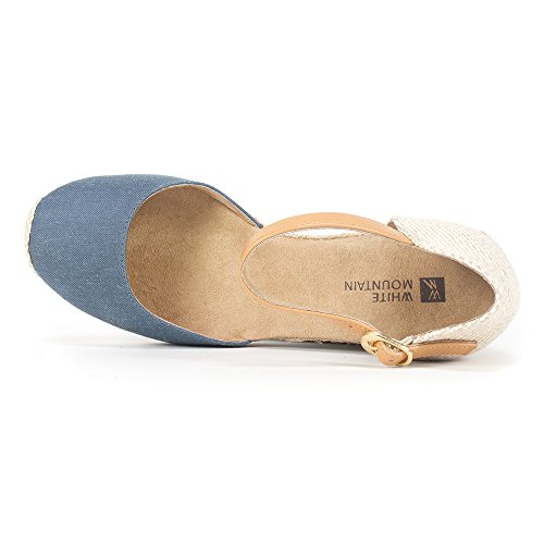 Image of WHITE MOUNTAIN Women's Mamba Espadrille Wedge Sandal