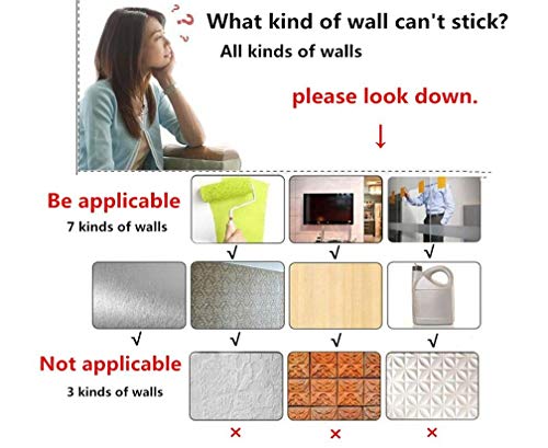 3D Mirror Wall Stickers, 4 Pcs Acrylic Square Geometric Pattern Diy Art Decals, Self Adhesive Mirror Plastic Wall Sheet Tiles Home Decoration For Living Room Bedroom Stair Wall Decor (Square- 4Pcs) #TOP4