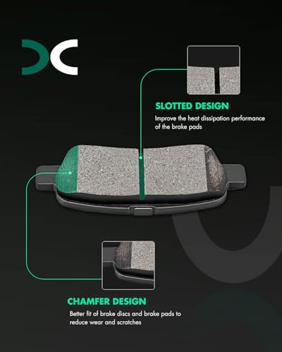 Image of SCITOO Brake Kits Front Rear Brake Rotors Brake Pad:31375;D888;31387;D905 | Fit For INFINITI For EX35,For EX37,For G25,For G35,For G37,For M35,For M45,For Q40,For QX50,For Nissan For 350Z,For 370Z