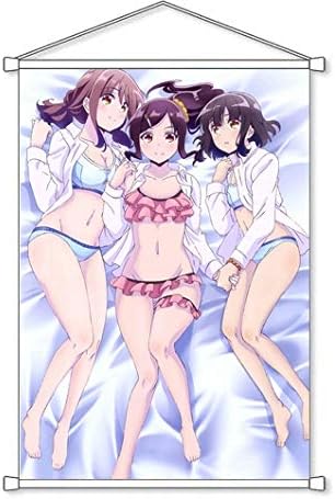 Amazon はるかなレシーブ B2タペストリー 大空遥 大城あかり 比嘉かなた 728mm X 580mm ポリエステル繊維 アニメ 萌えグッズ 通販