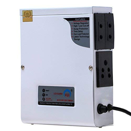 Simon Voltage Stabilizer For Led TV Up To 50" Inch(White) Amazon.in