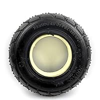 Roue De Trottinette Pliable Adulte - PU 200x36mm - 1 Pièce - Noire - Durable