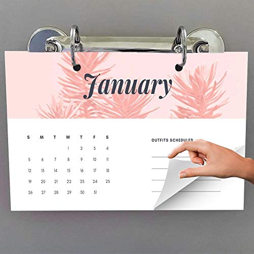 2 Ring Binder Mechanism, Magnetic Ring Binder 1 Inch, D Shaped Ring, For Hanging A5 Paper (Size 5.5 X 8.5 Inch, Half Letter), Pack Of 25 #TOP5