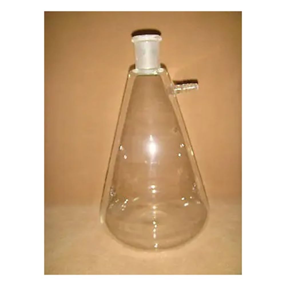 Frasco de vidrio 24/40 de 2000 ml, botella de laboratorio, cristalería de laboratorio