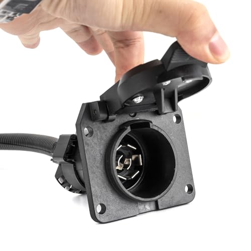 Image of Wsays 7-Pin Trailer Wiring Harness Plug & Play Compatible with Ford F-150 97-03 Fit Heritage 2004 Fit F-250 97-99