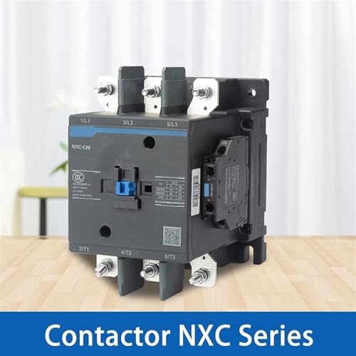 Contactor AC 415V NXC-120 de 120A para control de motores eléctricos 3