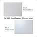 ZHluja White ABS Plastic Sheets- 0.060