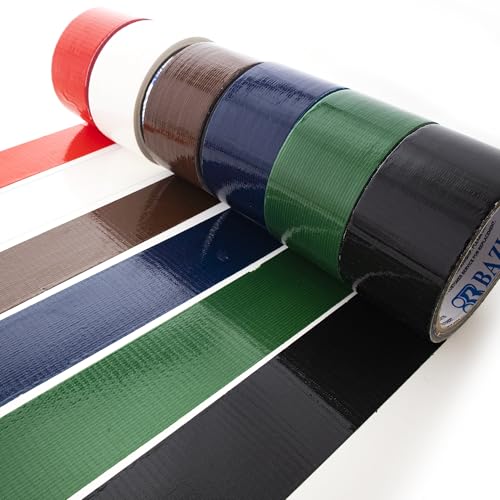 Image of BAZIC PRODUCTS Red Duct Tape, 1.88 in x 60 Yd | aggressive adhesive that tears by hand for repairs