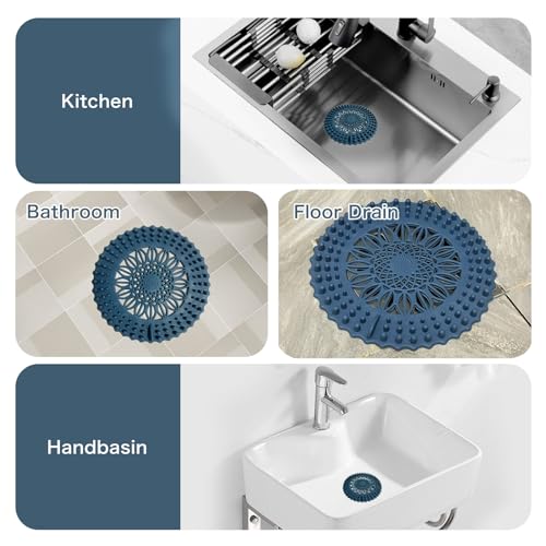 Tapón para desagüe de ducha, 4 unidades miniatura 2