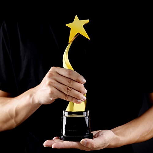 ELF Métal Trophée Excellente étoile Littéraire Et Compétition Sportive Honneur Trophée en Circulation d'entreprise Prix - Image 3