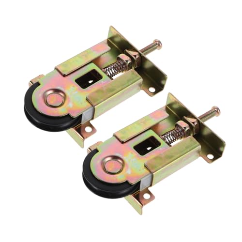 MUCKLILY 2pièces Roulettes De Porte Coulissante Pour Armoires Remplacement Pour Miroir Glissantes Accessoires Universels Pour Meubles Et Placards
