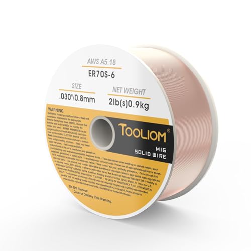 Image of TOOLIOM ER70S-6 0.030 inch Mild Steel MIG Welding Wire 2LB