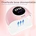 Imagen de JODSONE Lámpara de uñas semipermanentes UV LED
