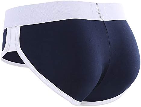 BRODDLE Mens Padded Briefs Removable Pad of Butt Lifter and Enlarge Package Pouch