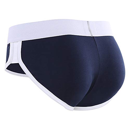 BRODDLE Mens Padded Briefs Removable Pad of Butt Lifter and Enlarge Package Pouch