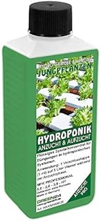 GREEN24 Hydroponika, roztwór odżywczy NPK, pełny nawóz do ziół i warzyw, młodych roślin w systemach hydroponiki i hydroponiki, nawóz do ogrodu, 250 ml substancji odżywczych jako koncentrat (uprawa