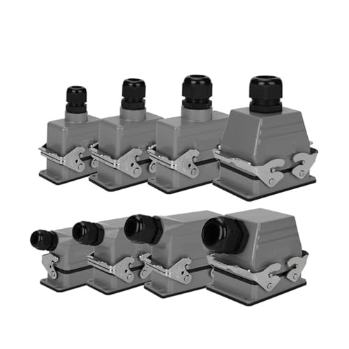 Connecteur rectangulaire HDC HE 16 broches pour machine et liaison 16A