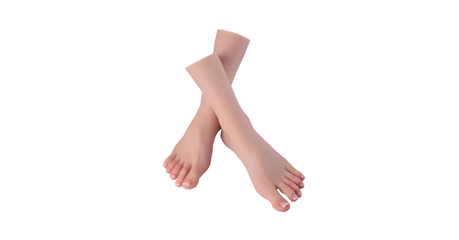 インテリア模型 足 両足タイプ（美術デッサン用/ネイル練習用） Amazon | Vnmcryシリコン足模型 女モデル人形 4色リアル足