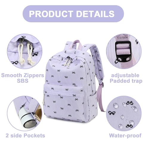 LEDAOU Girls Backpack, Kids School Bookbag, Backpack for Kids and Teens by LEDAOU - Used condition - Image 4