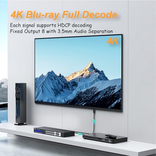 Matriz HDMI 8x8 Arvitek elimina líos de cables en salas de juntas 4
