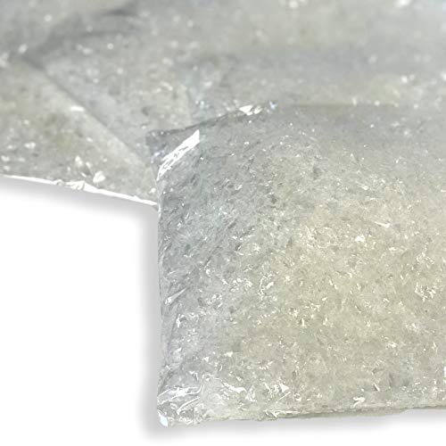 image for BANBERRY DESIGNS Sparkling Artificial Snow - Set of 4 Bags Winter Whit