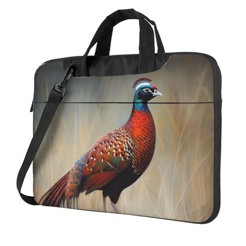 Sac à bandoulière pour ordinateur portable matelassé imperméable rouge
