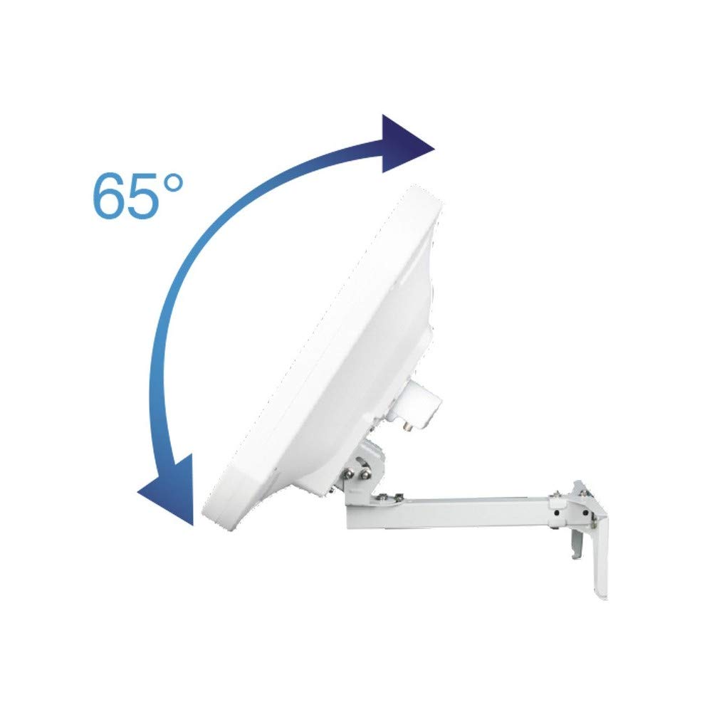Metronic 498144 Antenna Satellite Plate H V Bianco