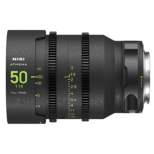 Image of NiSi Athena Prime T2.4 /1.9 Full-Frame 5-Lens Kit 14mm T2.4, 25mm T1.9, 35mm T1.9, 50mm T1.9, 85mm T1.9 (E Mount), Black